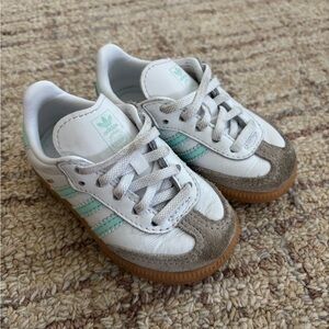 Adidas Sambas - Light Blue - Size 5